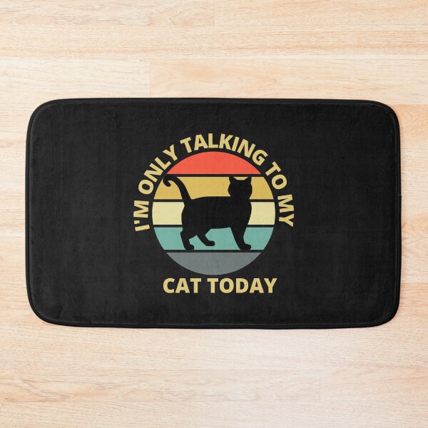Item preview, I'm Only Talking To My Cat Today T-Shirt designed and sold by MrTsTshirts.
