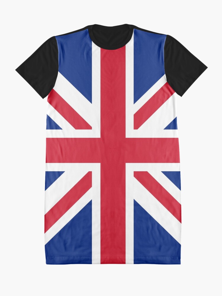 Alternate view of Flag: United Kingdom Graphic T-Shirt Dress