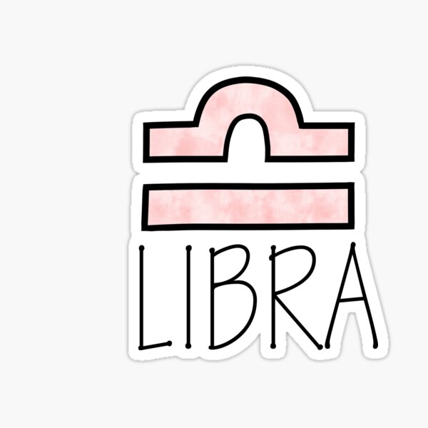 Libra Sticker