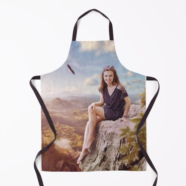 Item preview, girl on the rock designed and sold by IvyPhotoart.