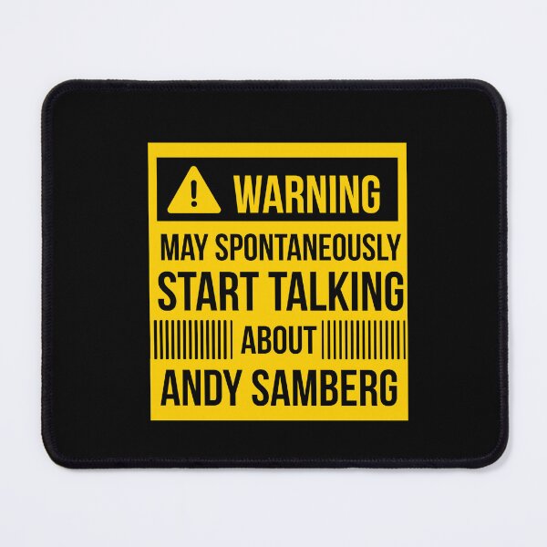 Item preview, warning may spontaneously start talking about Andy samberg designed and sold by celebteyz.
