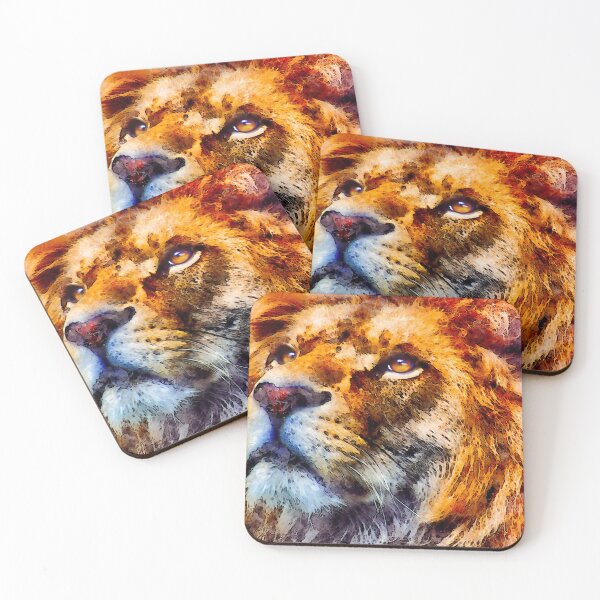 Item preview, lion, animal designed and sold by TimeOfTheFuture.