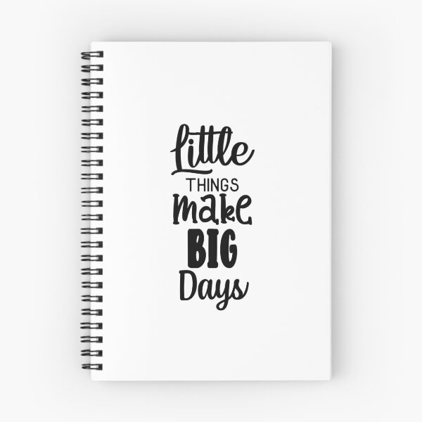 Item preview, Little Things Make Big Days Inspirational Quotes  designed and sold by clients.