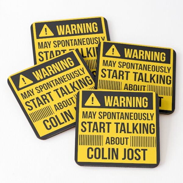 Item preview,  warning may spontaneously start talking about Colin jost designed and sold by celebteyz.