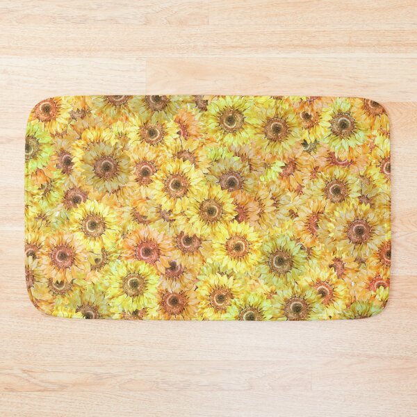Item preview, Watercolour Sunflowers pattern Design, Sunflowers Background Pattern, Sunflower Floral Design designed and sold by DesignHouse07.