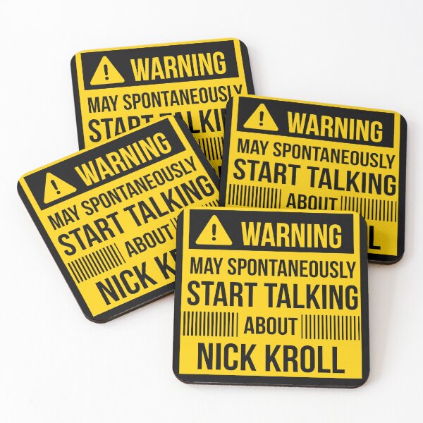 Item preview, warning may spontaneously start talking about Nick kroll designed and sold by celebteyz.