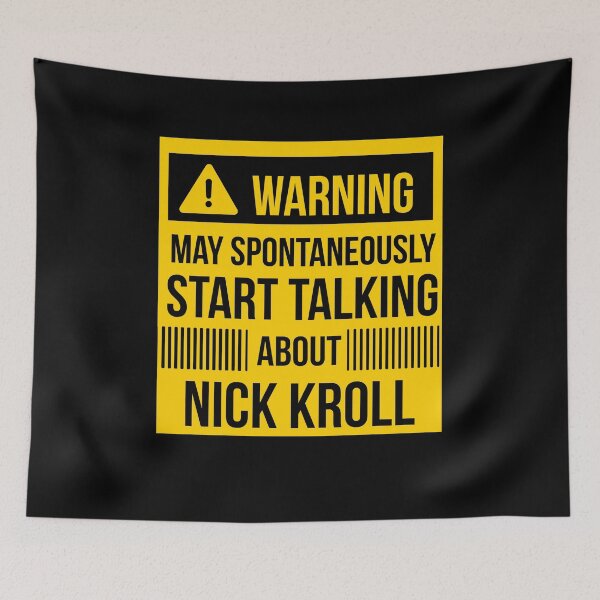 Item preview, warning may spontaneously start talking about Nick kroll designed and sold by celebteyz.