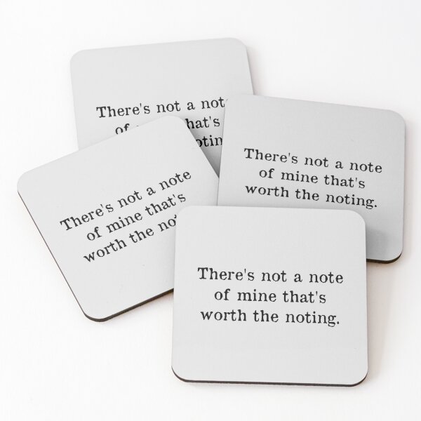 Item preview, There's not a note of mine that's worth the noting. Much Ado About Nothing Shakespeare Quote Theatre designed and sold by violet-hope.