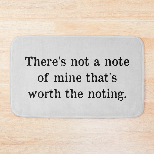 Item preview, There's not a note of mine that's worth the noting. Much Ado About Nothing Shakespeare Quote Theatre designed and sold by violet-hope.