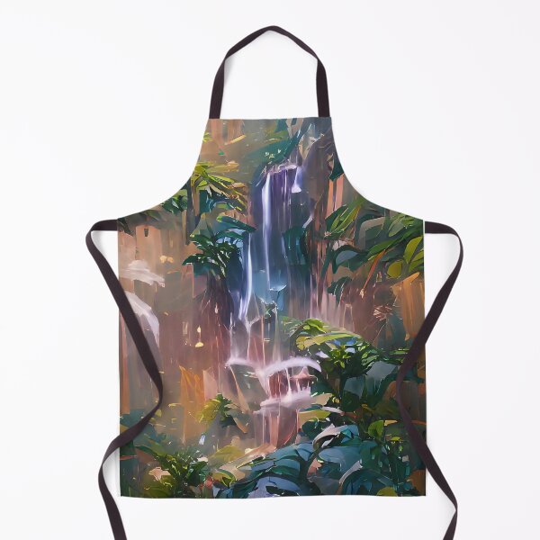 Item preview, Jungle waterfall AI designed and sold by Monlin.