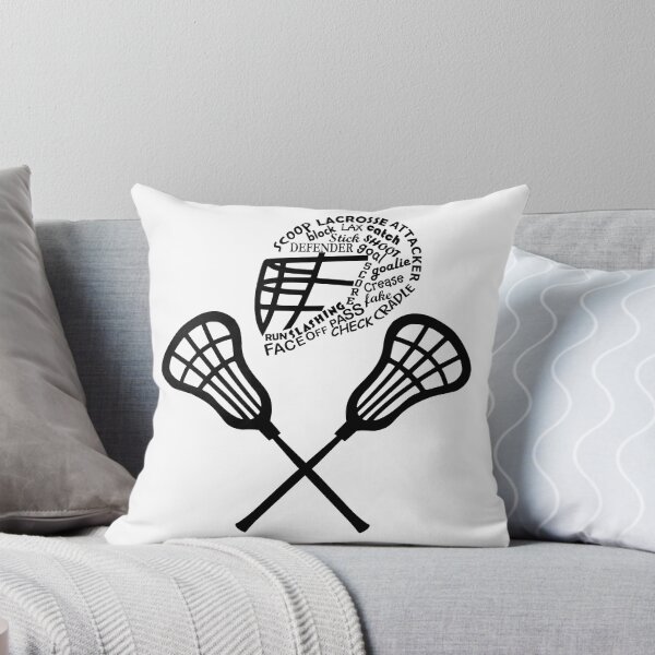 Item preview, Lacrosse Helmet with Words and Sticks designed and sold by RhondaCav.