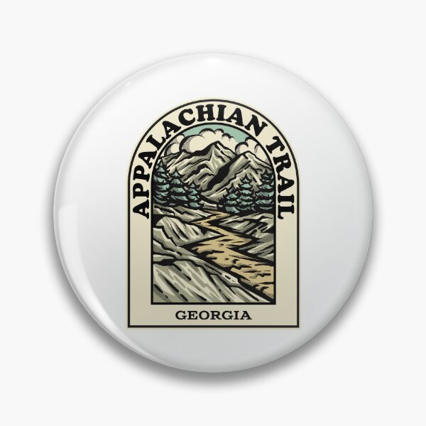 Aperçu de l'œuvre Appalachian Trail Georgia hiking backpacking trail créée et vendue par HalpinDesign.