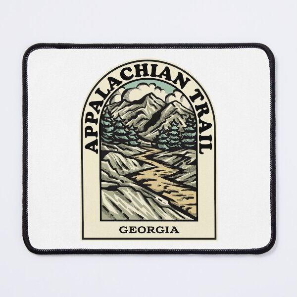 Aperçu de l'œuvre Appalachian Trail Georgia hiking backpacking trail créée et vendue par HalpinDesign.