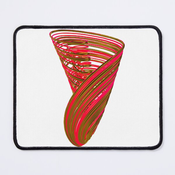 Item preview, Chaotic Attractor , the butterfly effect, Sprott-Linz (Gold-Pink) designed and sold by thinkeccel.
