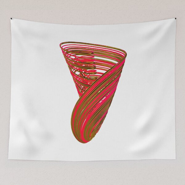 Item preview, Chaotic Attractor , the butterfly effect, Sprott-Linz (Gold-Pink) designed and sold by thinkeccel.