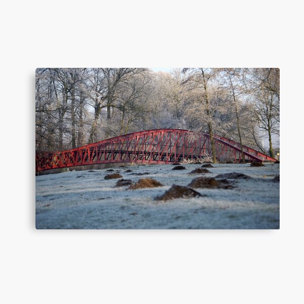 Item preview, Barge Bridge (winter) designed and sold by Ruben De Wasch.