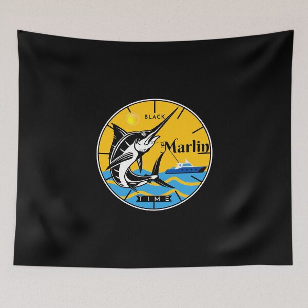 Item preview, Black marlin fiish time fishing designed and sold by umfhn.