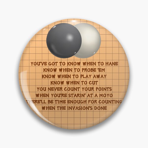 Item preview, GoGambler | Go | Igo | Baduk | Weiqi designed and sold by DastardLee.