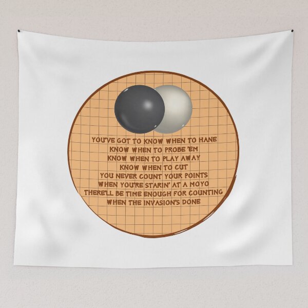 Item preview, GoGambler | Go | Igo | Baduk | Weiqi designed and sold by DastardLee.
