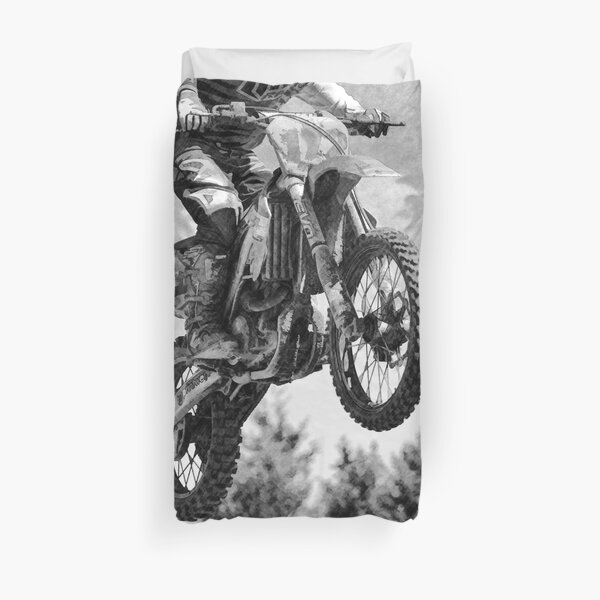 J'ai de l'air! - Motocross Racer Housse de couette