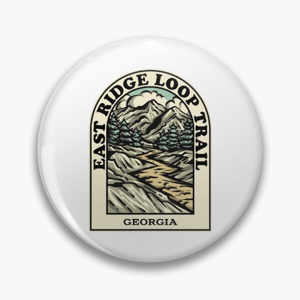 Artikelvorschau, East Ridge Loop Trail Georgia hiking backpacking trail entworfen und verkauft von HalpinDesign.