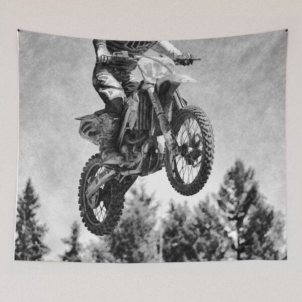 Item preview, Got Some Air! - Motocross Racer designed and sold by NaturePrints.