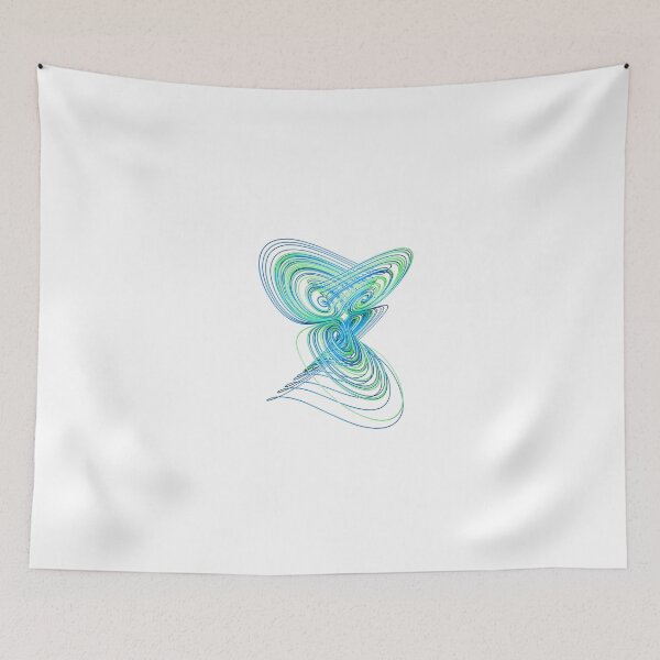 Item preview, 3D Four Wing Chaotic Attractor, the butterfly effect. designed and sold by thinkeccel.
