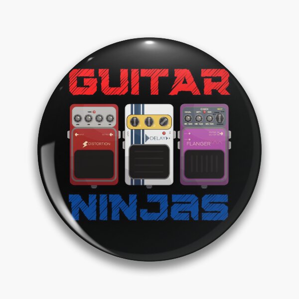 Item preview, Guitar Ninjas Pedal Board  For Guitar Players And Bass Players As A Guitarist - Guitar Pedal designed and sold by Funwithmusic.