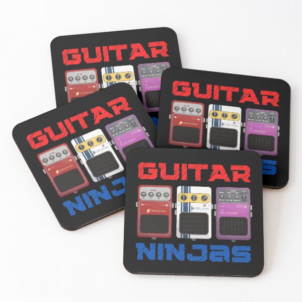 Item preview, Guitar Ninjas Pedal Board  For Guitar Players And Bass Players As A Guitarist - Guitar Pedal designed and sold by Funwithmusic.