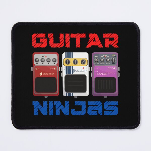 Item preview, Guitar Ninjas Pedal Board  For Guitar Players And Bass Players As A Guitarist - Guitar Pedal designed and sold by Funwithmusic.