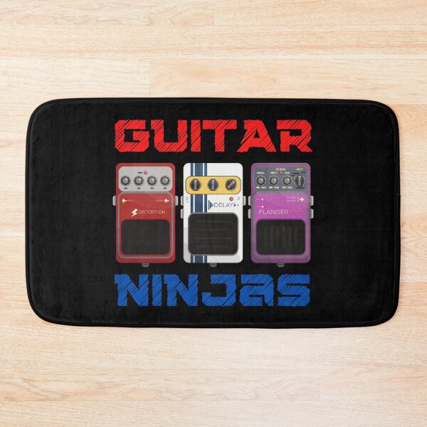 Item preview, Guitar Ninjas Pedal Board  For Guitar Players And Bass Players As A Guitarist - Guitar Pedal designed and sold by Funwithmusic.