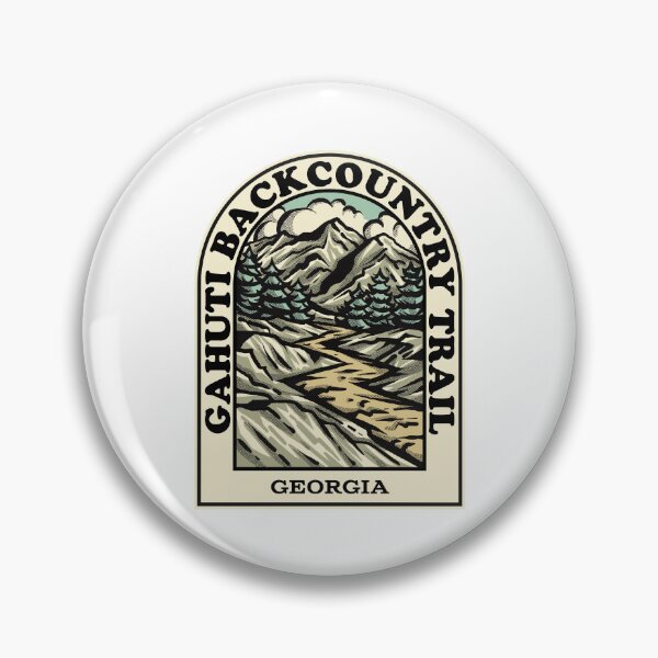 Item preview, Gahuti Backcountry Trail Georgia hiking backpacking trail designed and sold by HalpinDesign.