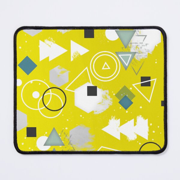 Item preview, Geometric Pattern with Yellow Gradient Background designed and sold by Wysoh.