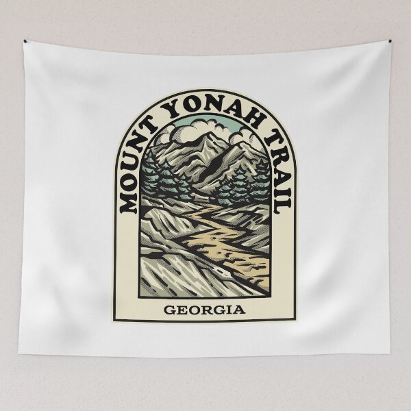 Item preview, Mount Yonah Trail Georgia hiking backpacking trail designed and sold by HalpinDesign.