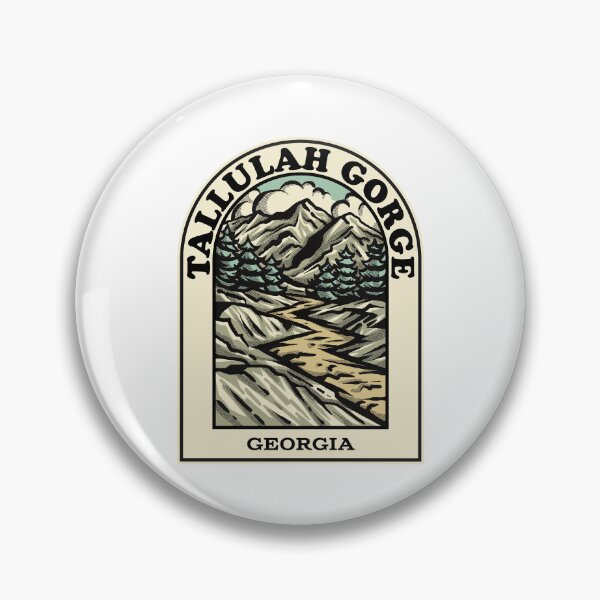 Item preview, Tallulah Gorge Georgia hiking backpacking trail designed and sold by HalpinDesign.