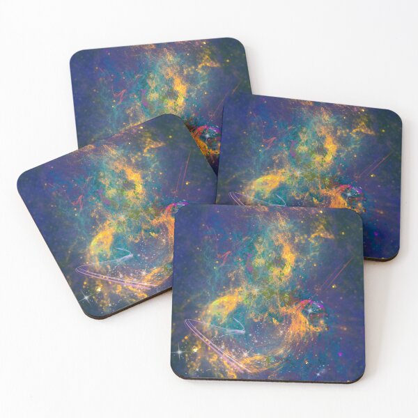 Item preview, blacklight purple space hypercolor stars nebula designed and sold by Long Exposure.