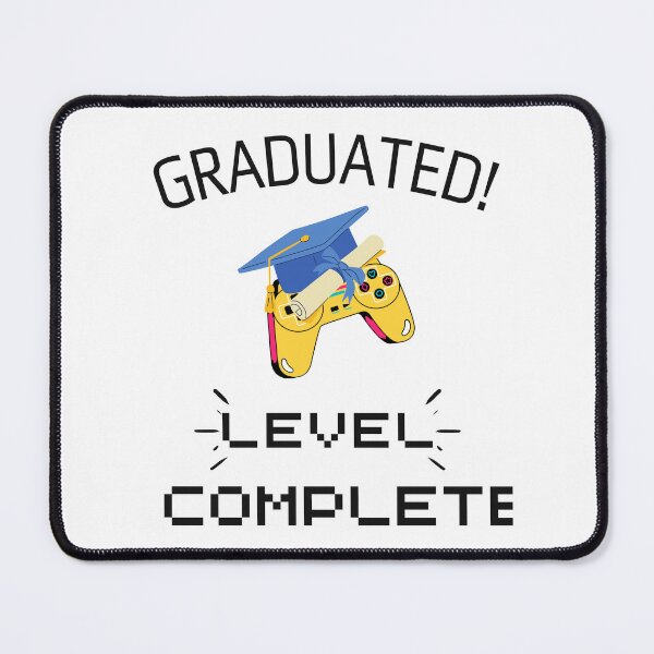 Item preview, Graduated! Level Complete - Graduation Gift - 2022 Senior, Congratulations Class of 2022 - Hooray - Graduation Party Gift designed and sold by zicutza.