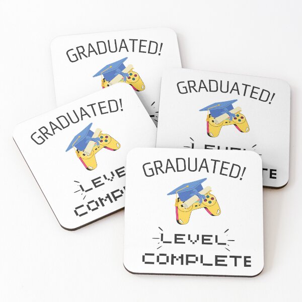 Item preview, Graduated! Level Complete - Graduation Gift - 2022 Senior, Congratulations Class of 2022 - Hooray - Graduation Party Gift designed and sold by zicutza.