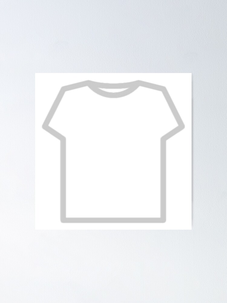 Roblox T Shirt Poster By Illuminatiquad Redbubble - roblox abs poster