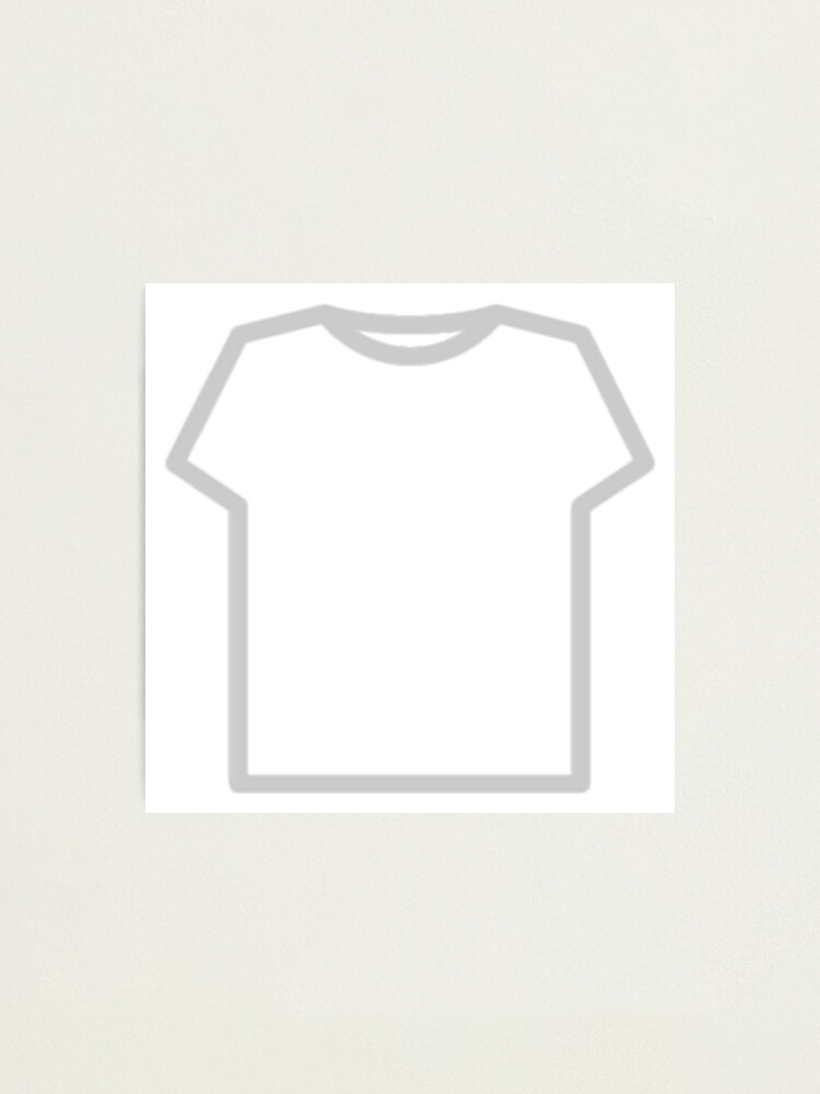 Roblox T Shirt Photographic Print By Illuminatiquad Redbubble - roblox lab coat t shirt