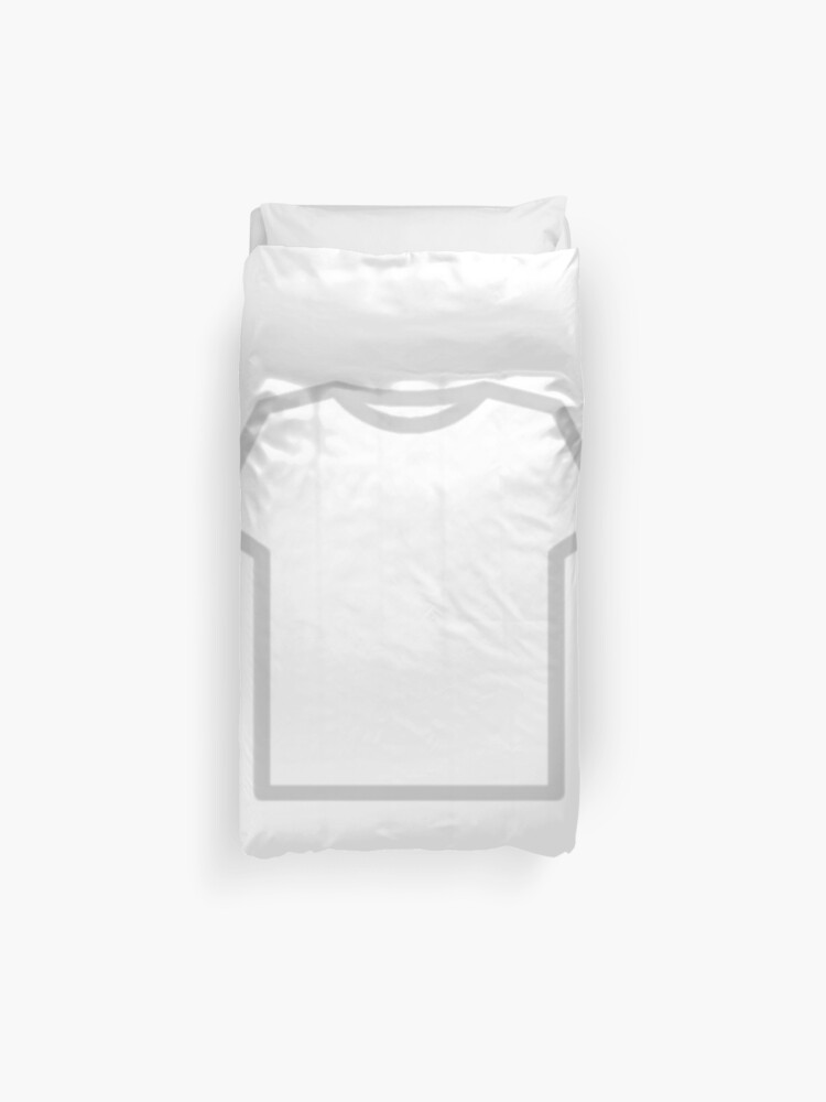 Roblox T Shirt Duvet Cover By Illuminatiquad Redbubble - roblox t shirt sticker by illuminatiquad redbubble