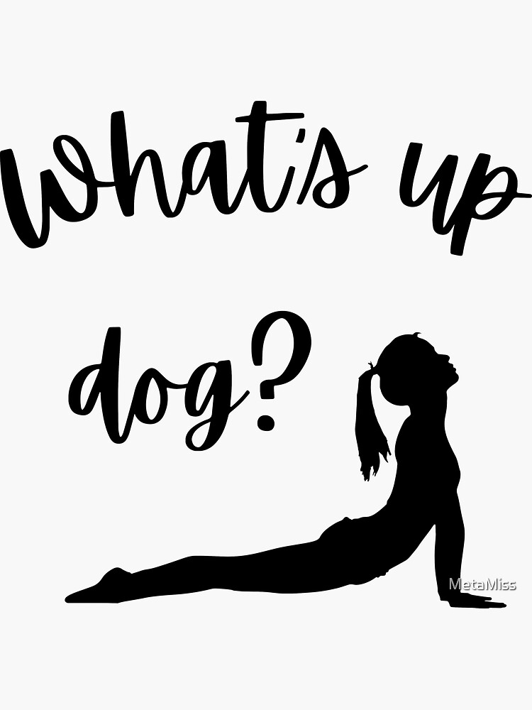 Funny YOGA POSES' Sticker