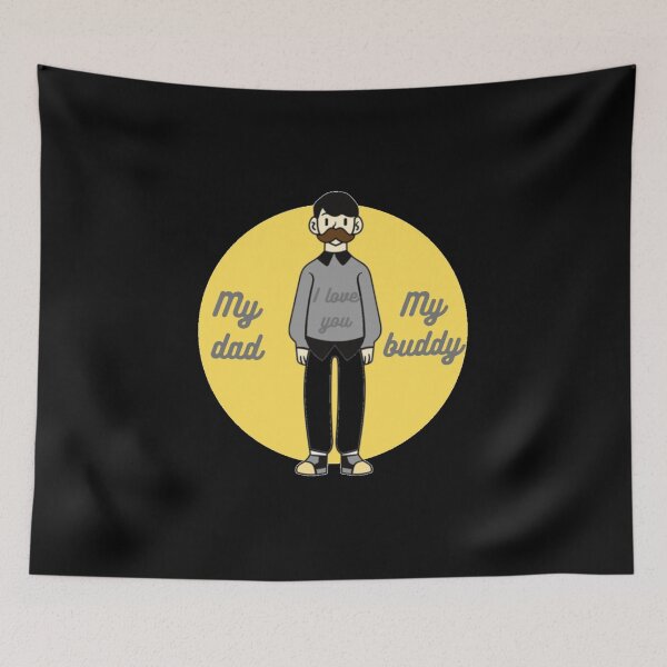 Item preview, My dad, my buddy designed and sold by Xodin.