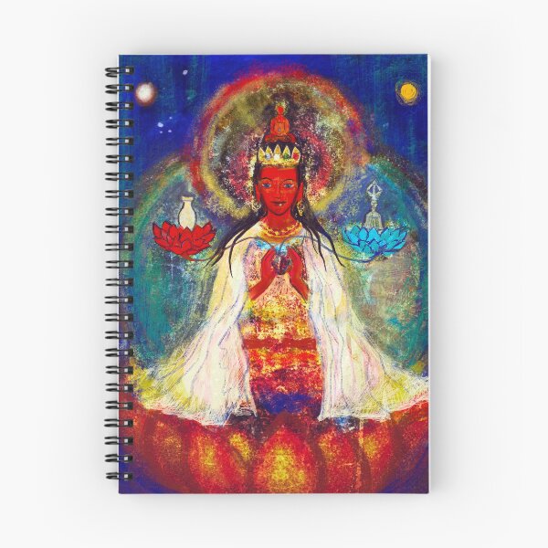 Item preview, Rainbow Aura Pandaravasini designed and sold by Visuddhi.
