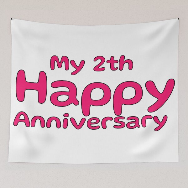 Item preview, my 2th happy anniversary designed and sold by win Design.