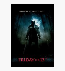 Friday The 13th Movie Poster (2009) Photographic Print