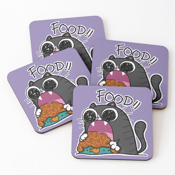 Item preview, Cat hungry  designed and sold by SPufferART.