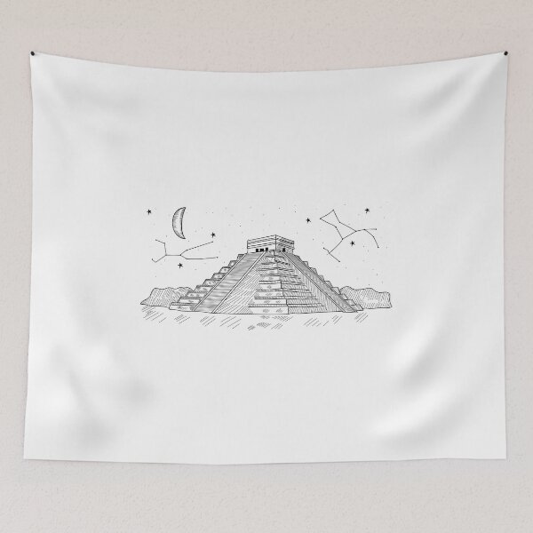 Item preview, pyramid at night designed and sold by Digilogos.