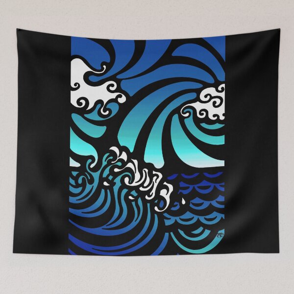 Item preview, The wave designed and sold by Munda-Lyn-Art.