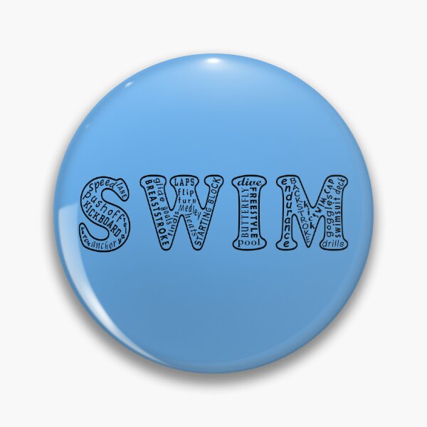 Item preview, Swim Inspiration With Words designed and sold by RhondaCav.